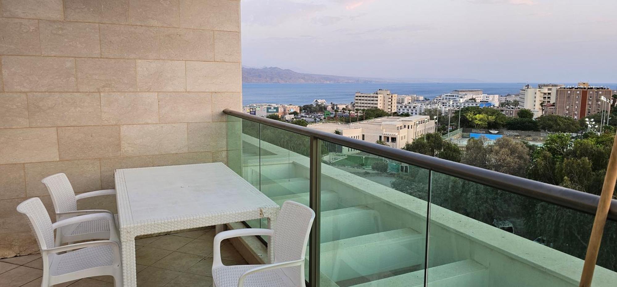 エイラートExclusive Top Luxury Penthouse Near The Sea With Privat Roof-Poolアパートメント エクステリア 写真