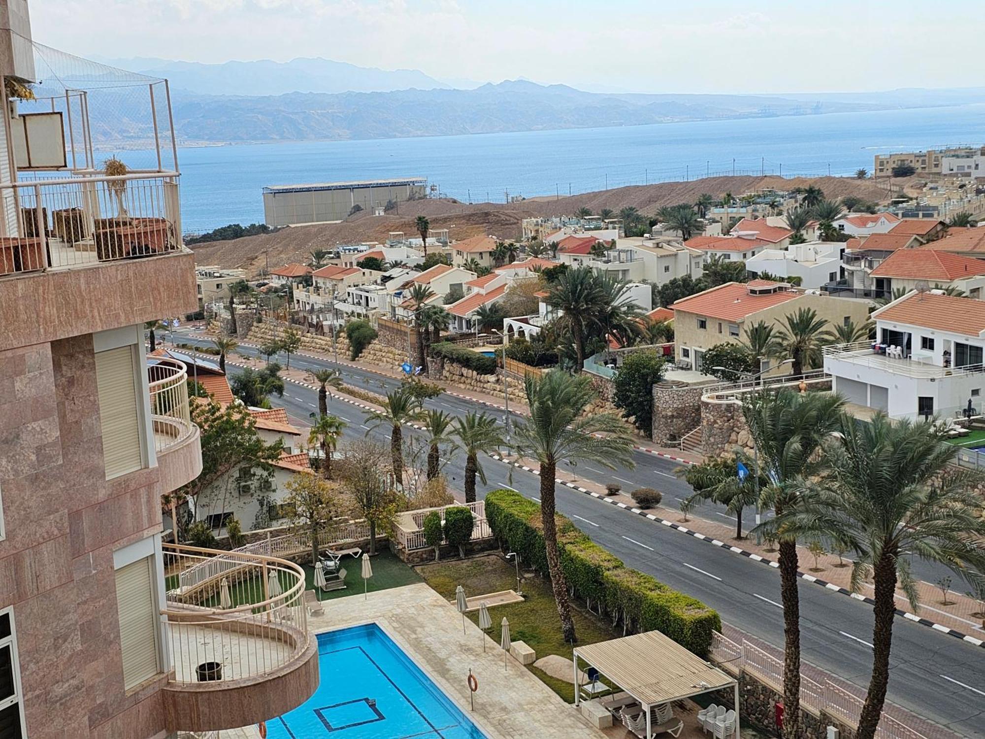 エイラートExclusive Top Luxury Penthouse Near The Sea With Privat Roof-Poolアパートメント エクステリア 写真